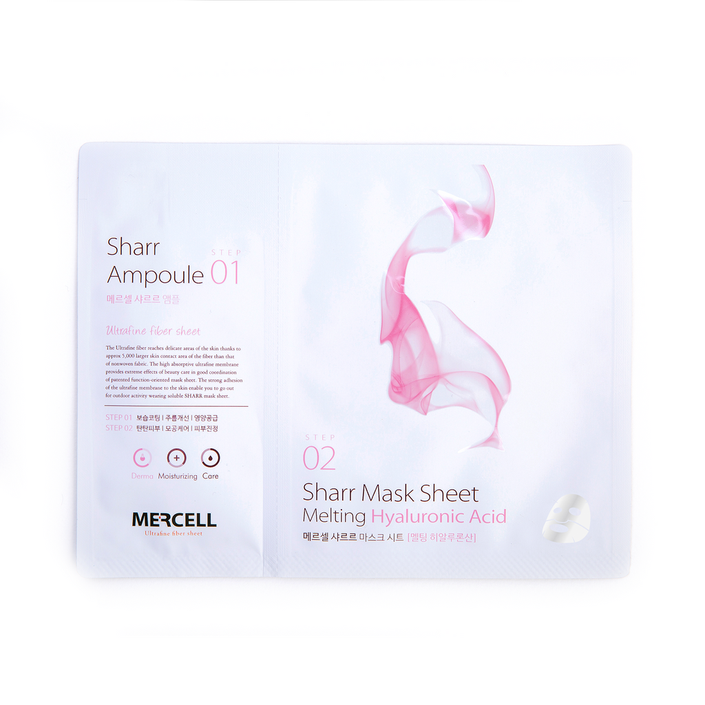 SHARRMASK Melting Hyaluronic acid Facial Mask (Pink)