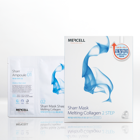 SHARRMASK Melting Collagen Total Care Facial Mask (Blue)