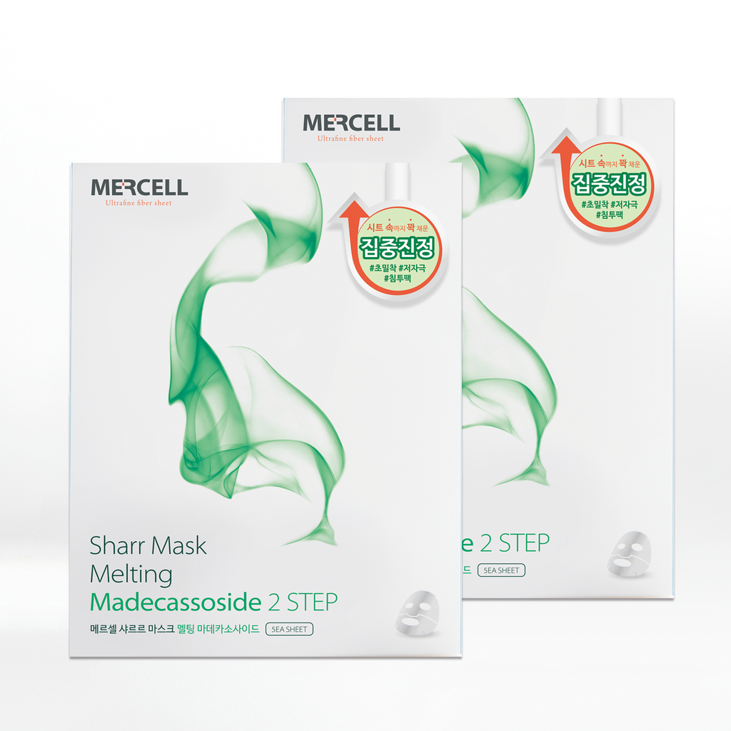 SHARRMASK Melting Madecassoside Facial Mask (Green)
