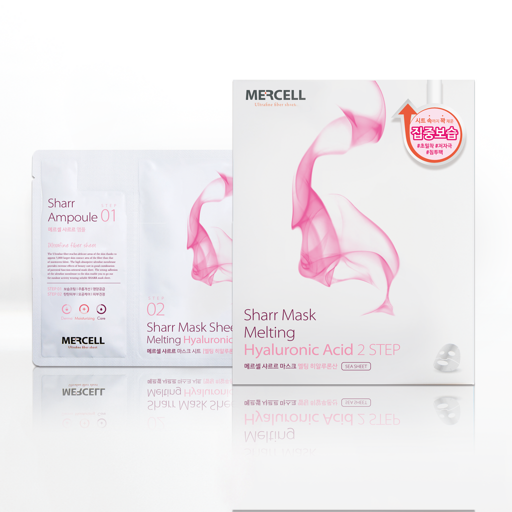SHARRMASK Melting Hyaluronic acid Facial Mask (Pink)