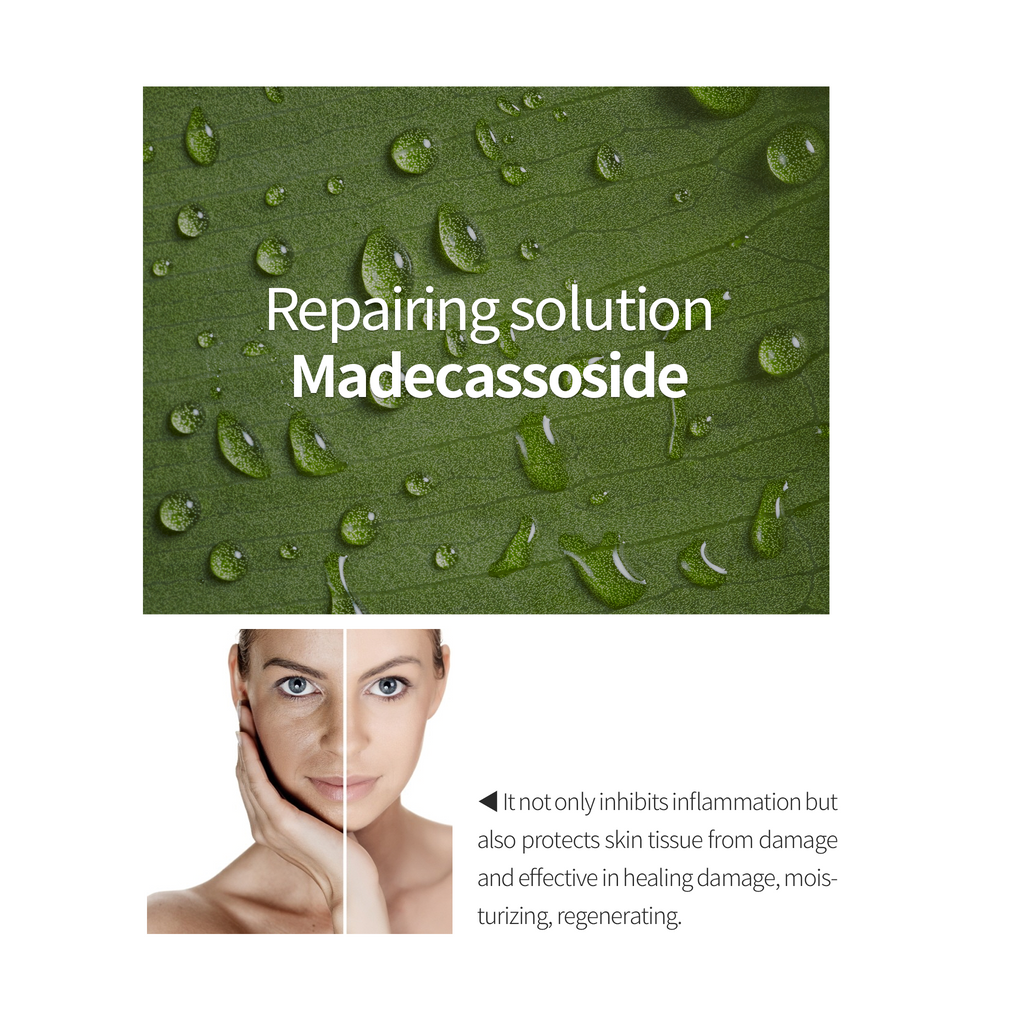 SHARRMASK Melting Madecassoside Facial Mask (Green)